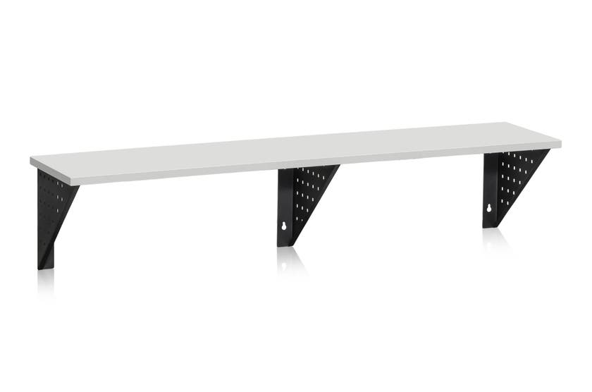 Sittbänk Vägghängd 1500 mm Lju sgrå Laminat
