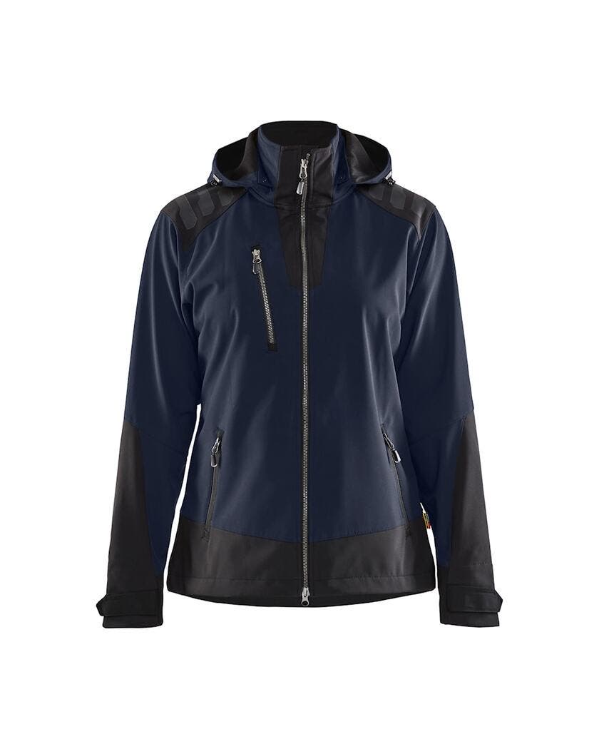 JACKA 47192513 MARIN/SVART L
