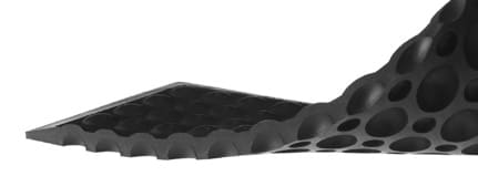 MATTA YOGA-FLEX INDUSTRI 60X90CM SVART