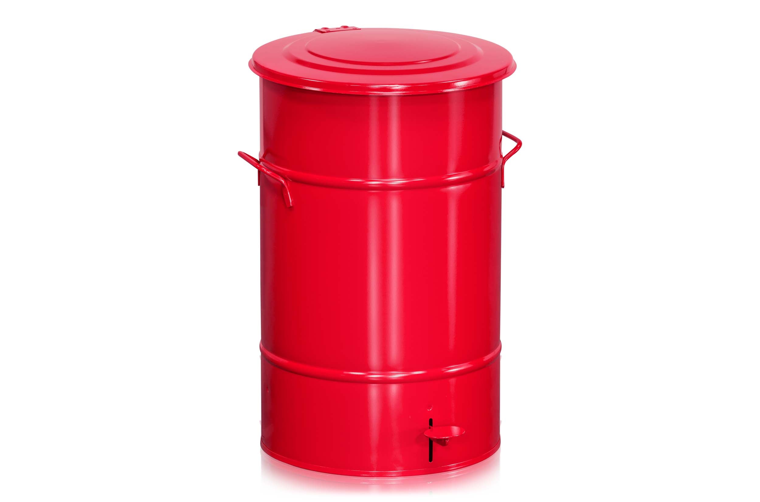 Avfallsbehållare 70 l inkl. Fo tpedal Röd