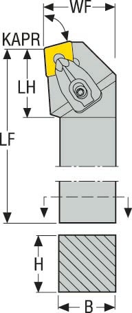 HÅLLARE DCKNL3225P12-M