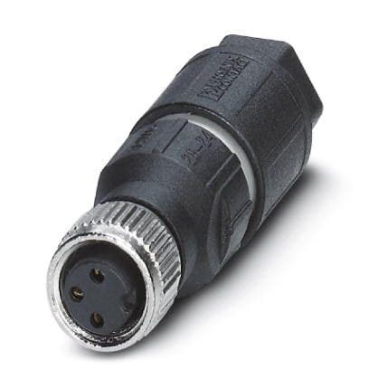 KONTAKT HONA RAK M8 3-POL SACC-M 8FS-3QO-0,5-M A-CODE
