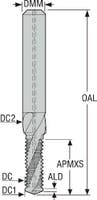 HÅLLARE DTM-1/2X13UNC-14R1
