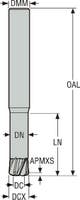 PINNFRÄS HM 980100-MEGA