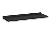 PLÅTHYLLPLAN PERFORERAD 900X30 0 MM SVART