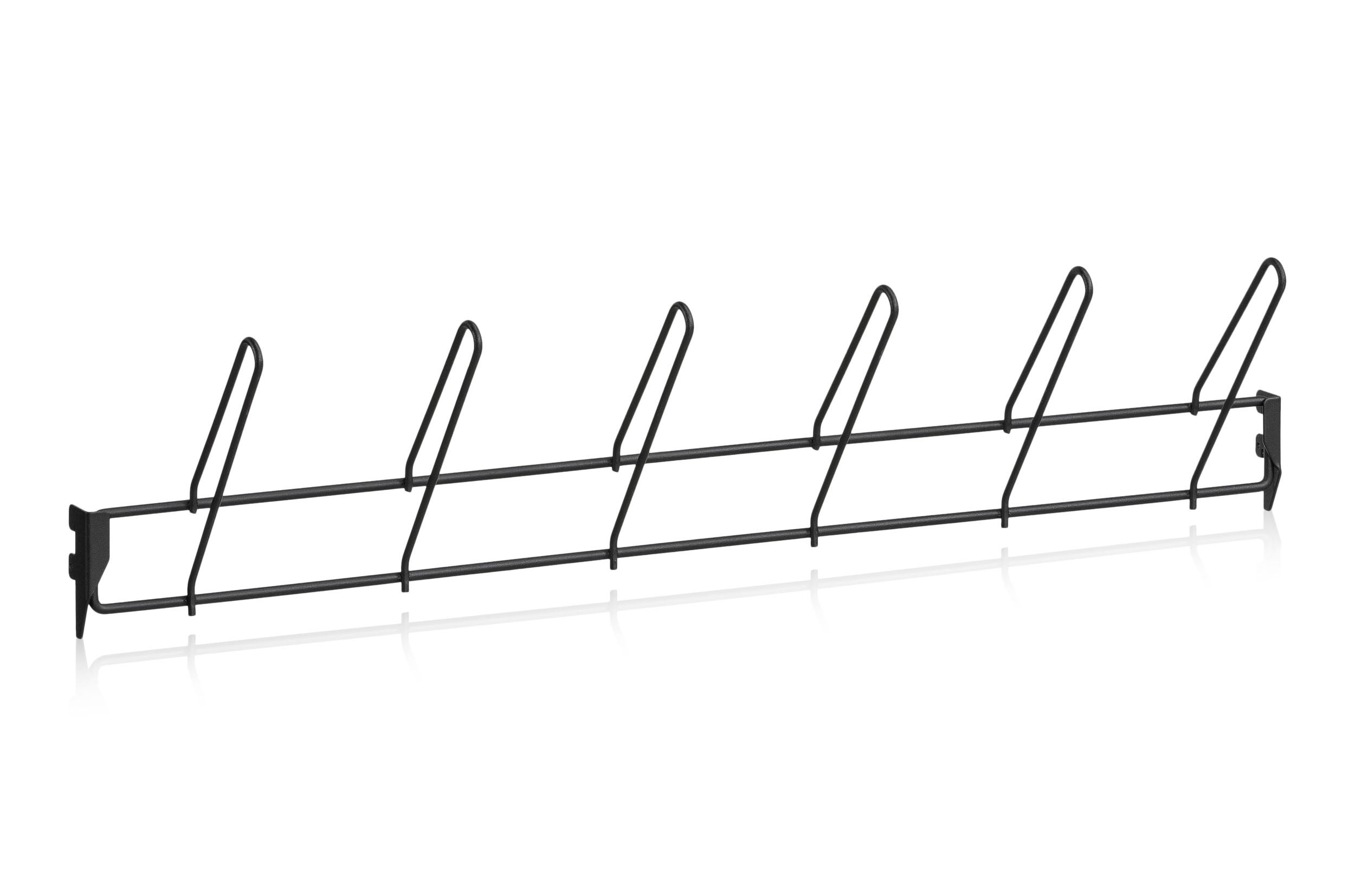 STÖVELUPPHÄNGNINGSLIST 900 MM SVART