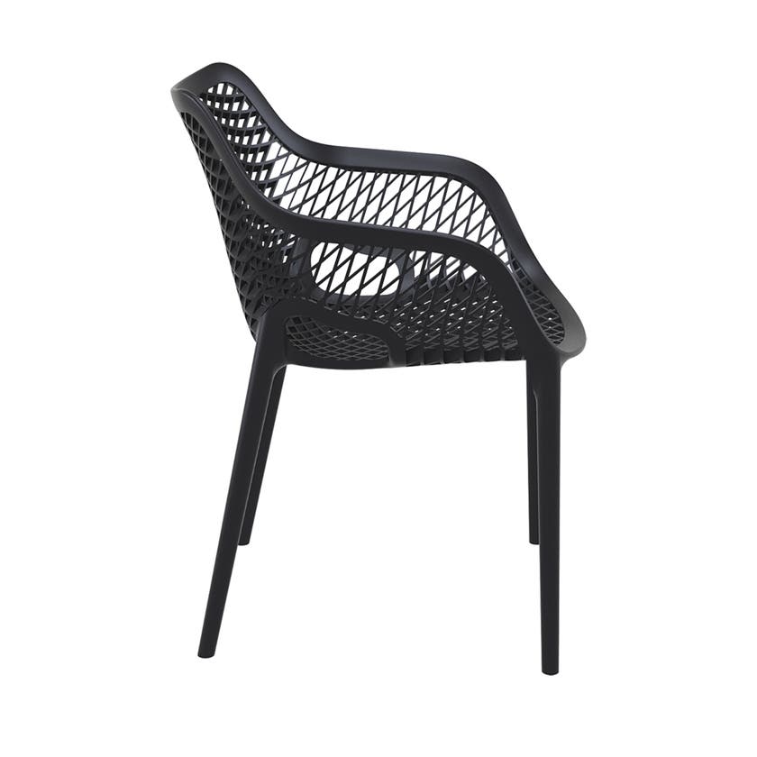 AIR XL STAPELBAR FÅTÖLJ, SVART