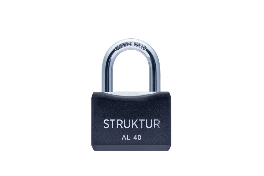 HÄNGLÅS STRUKTUR ALUMINIUM SVA RT 40 1 ST