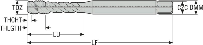 TAPP MTH-M6X1.00ISO6HX-BC-P003