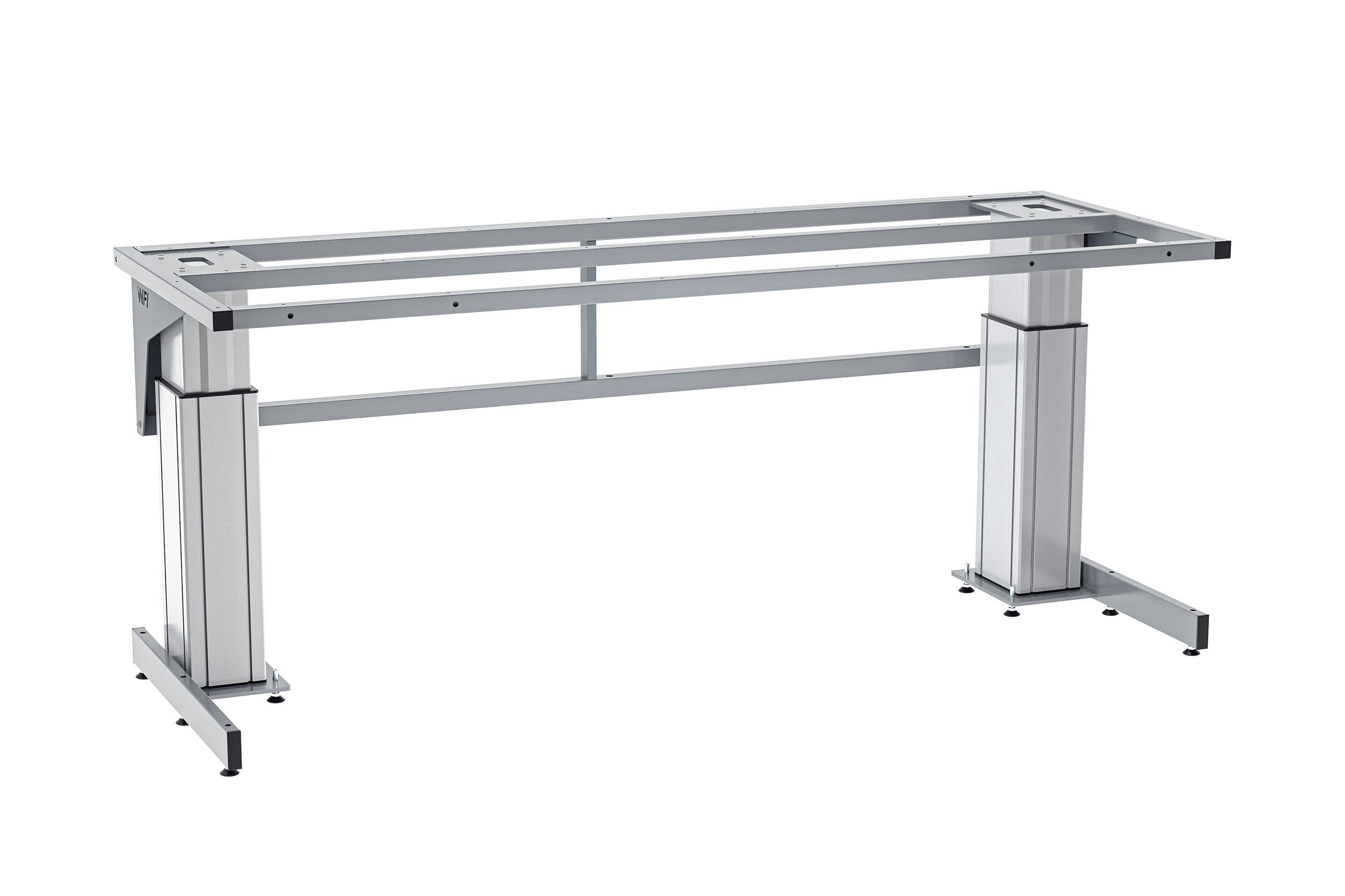 Bordsstativ W600 2000x800mm exklusive bordsskiva