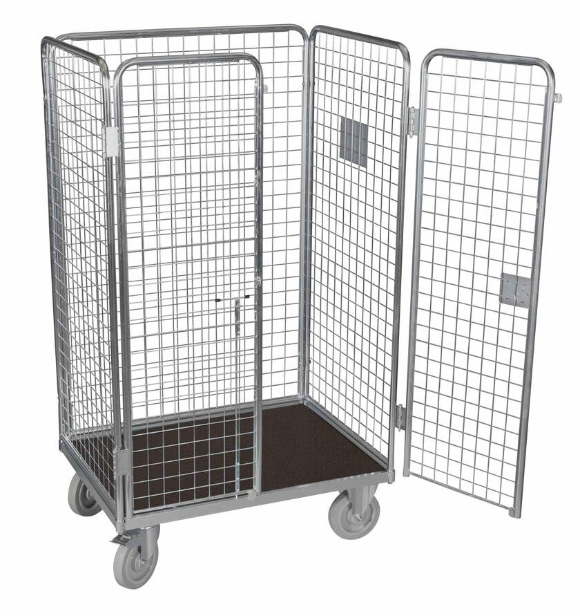 RULLCONTAINER SALOONDÖRRAR 1500 MM ELFÖRZINKAD