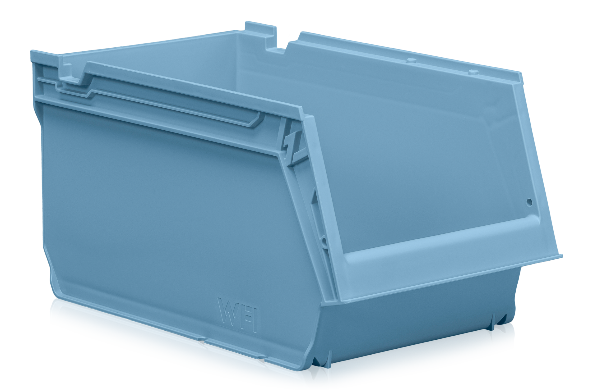 Plastback Ljusblå 4L