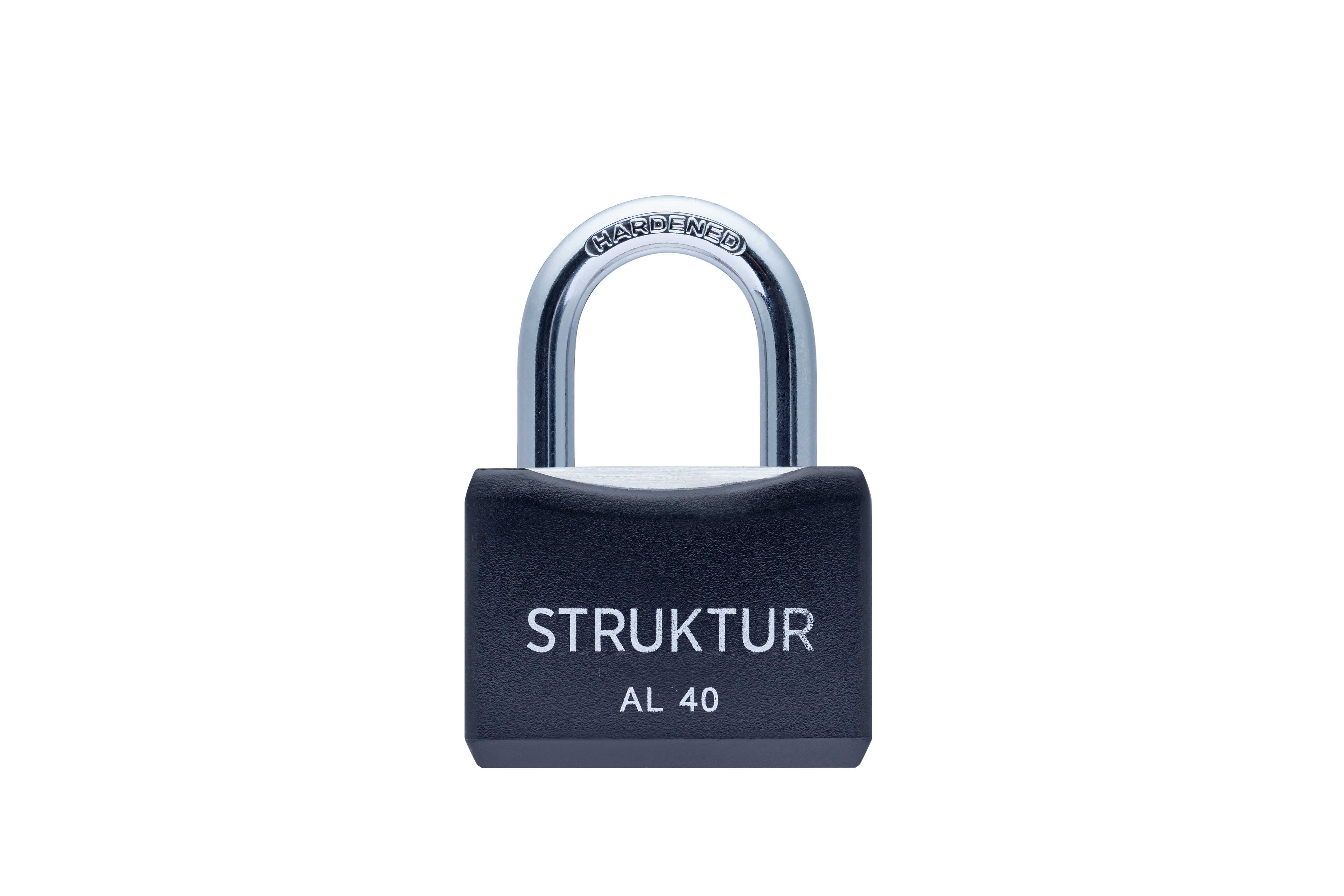 HÄNGLÅS STRUKTUR ALUMINIUM SVA RT 40 1 ST