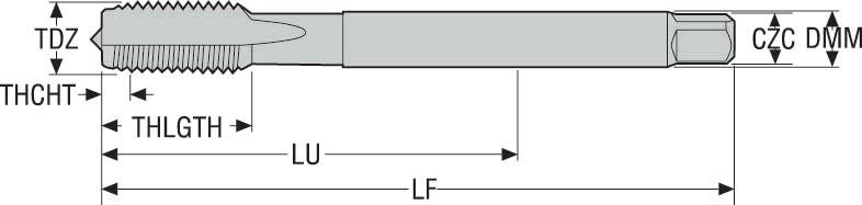 TAPP MTS-M39X4.00ISO6HX-XC-K00 2