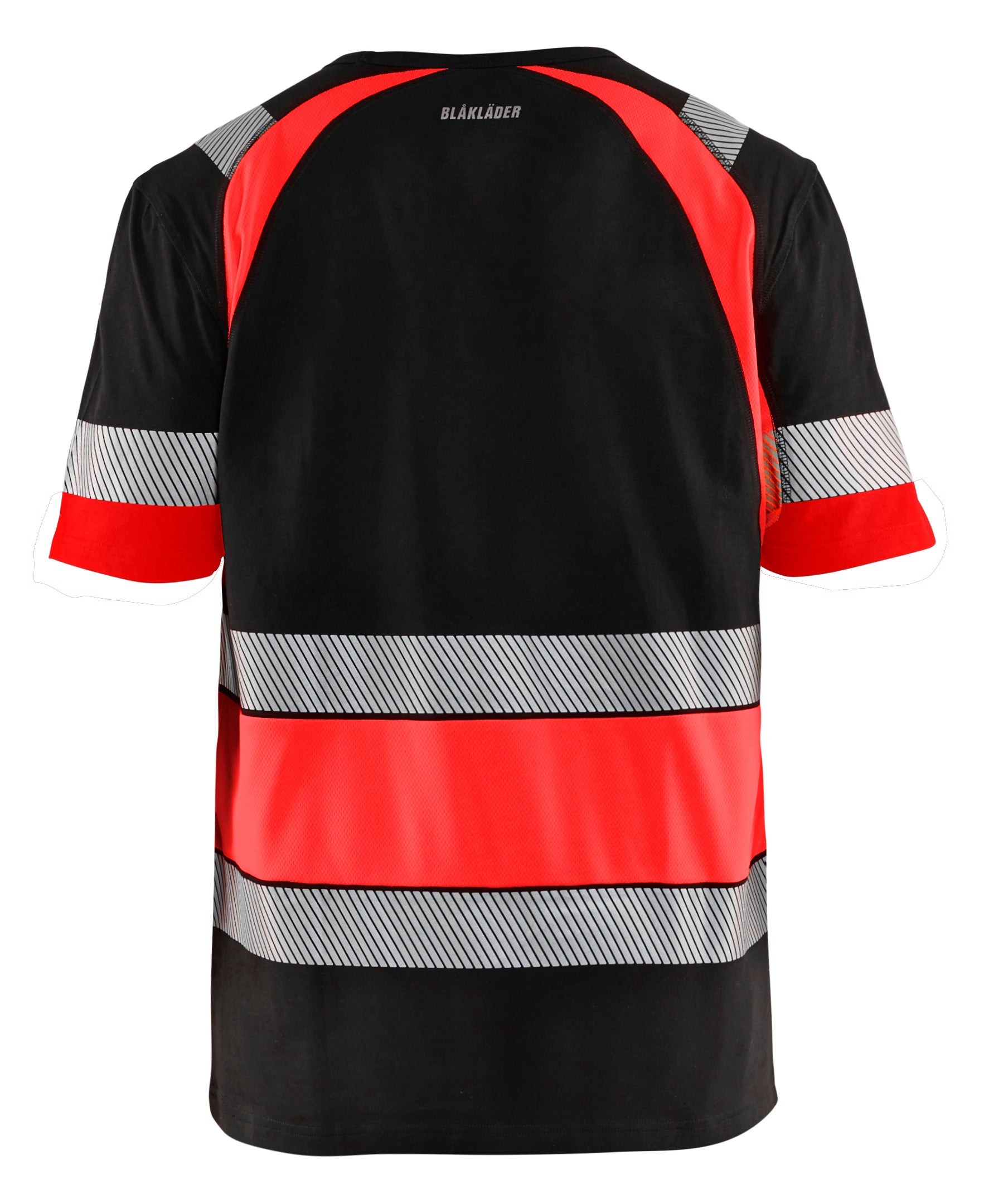 T-SHIRT 34211030 SVART/RÖD XXL