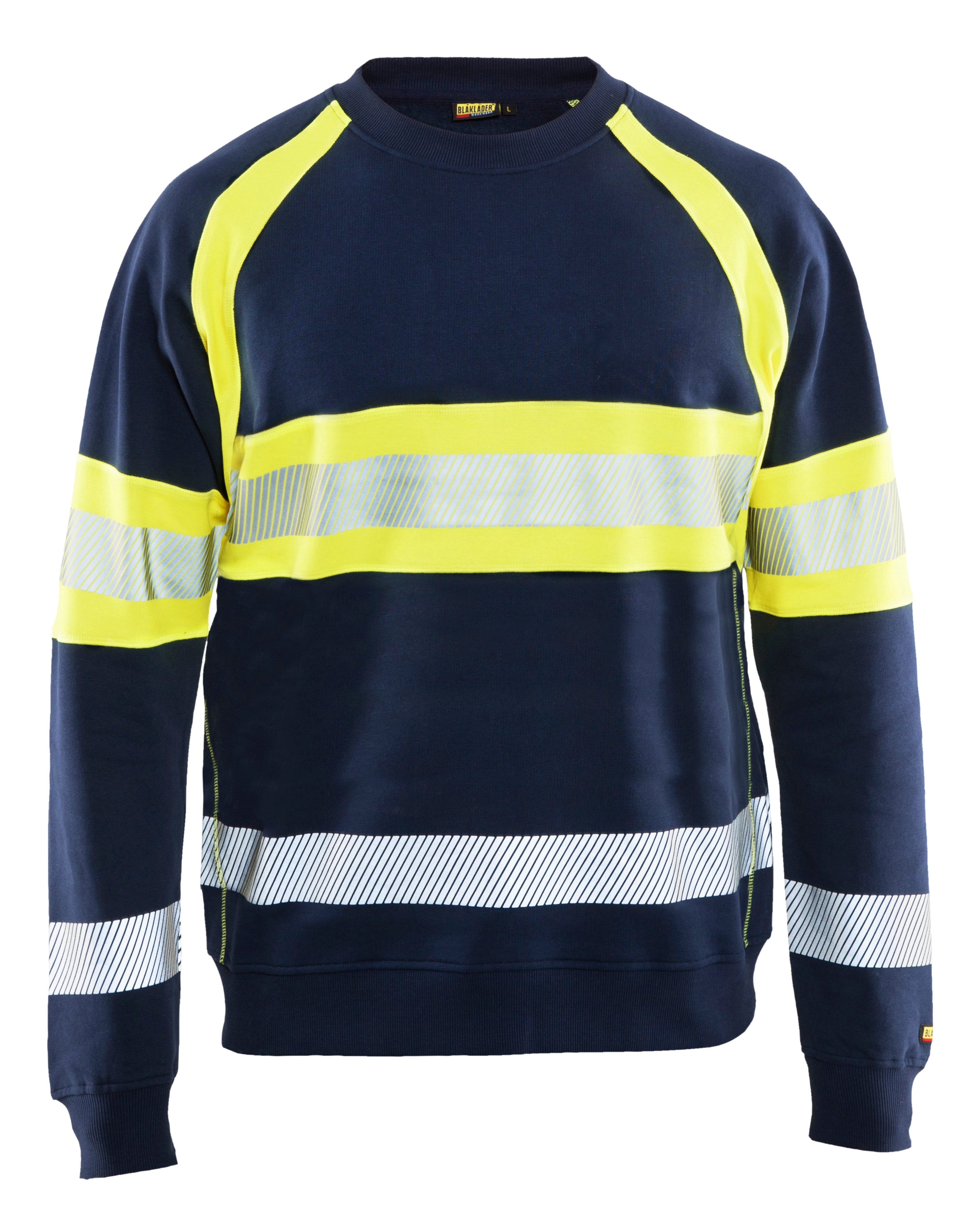 SWEATSHIRT 33591158 MARIN/GUL M