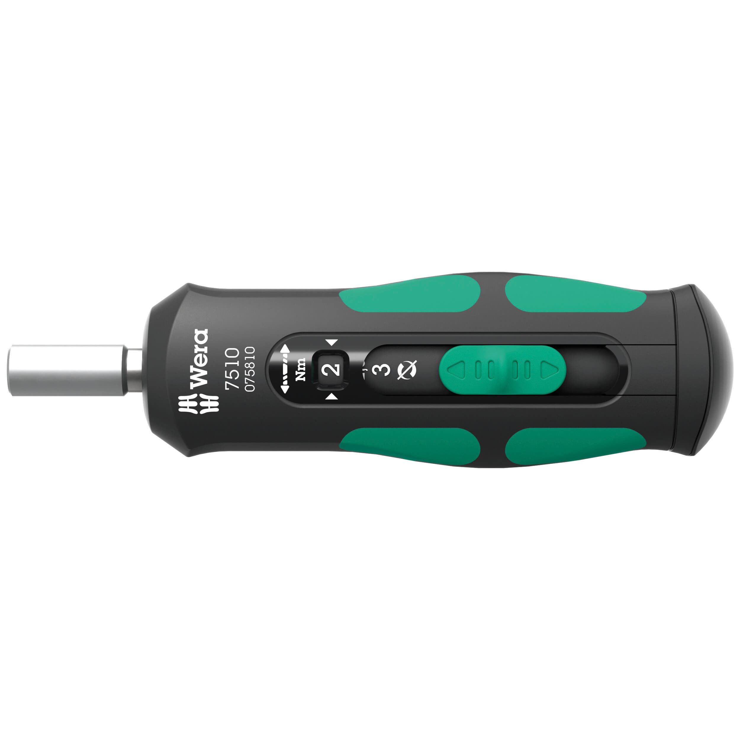 7510 Kraftform Safe-Torque Spe ed momentskruvmejsel, 1-3 Nm,