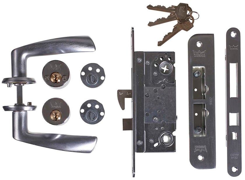 YTTERDÖRRSATS INKL LÅSHUS