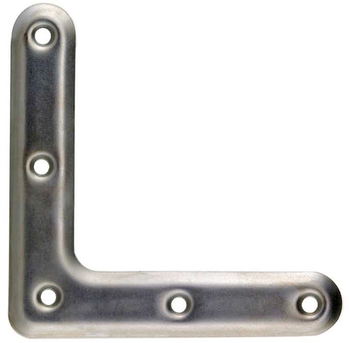 HÖRNJÄRN 154-100X19MM VIT