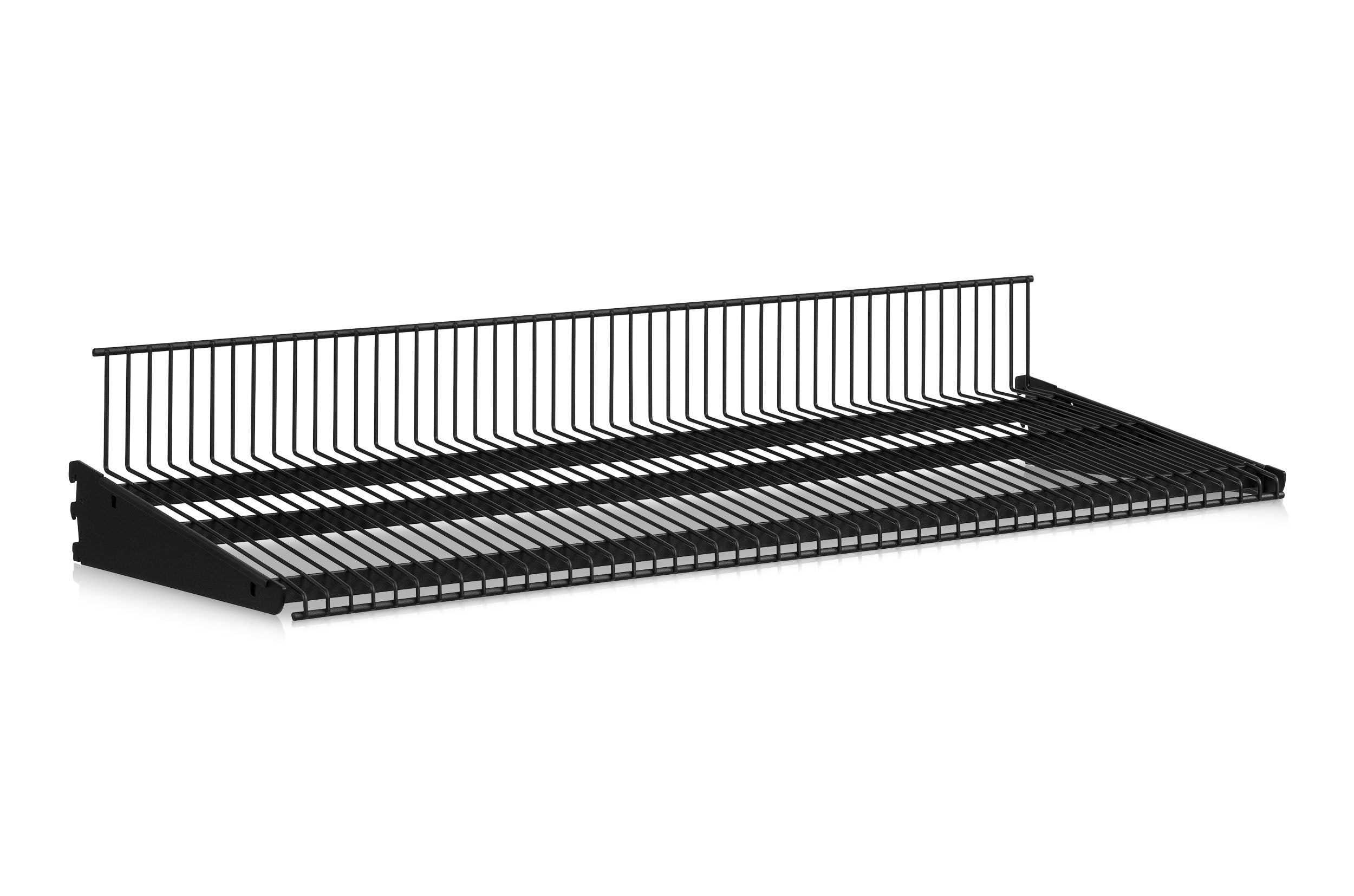 Trådhyllplan 900x400mm svart