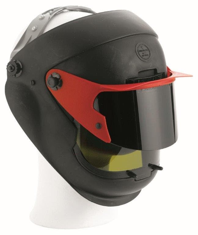 SVETSSKÄRM FÖR HJÄLM EUROMASKI PELTORFÄSTE