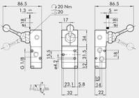 VENTIL MAV 23 LES 1/8 NC