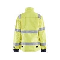 JACKA MULTINORM DAM VARSELGUL/ MARINBLÅ M