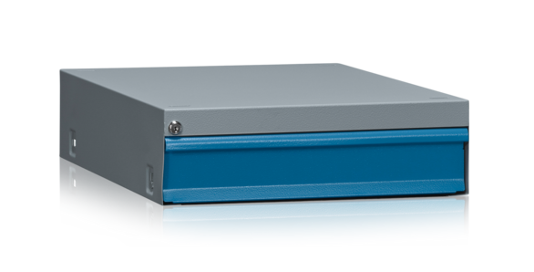 BORDSLÅDA 490X500X150 Grå/Blå