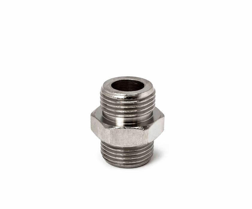DUBBELNIPPEL A1 1/4-3/8