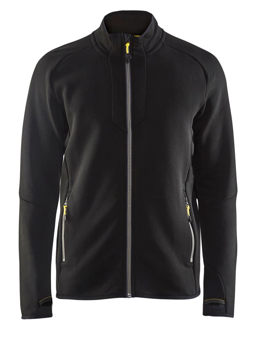 FLEECEJACKA 49982532 SVART L