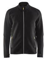 FLEECEJACKA 49982532 SVART L