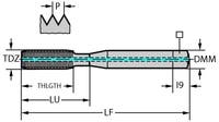 GÄNGTAPP TC420-M5-C1-WW60BA Thread Formers, HSS-E, Supreme