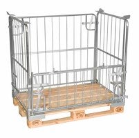 PALLCONTAINER 1000 MM ELFÖRZINKAD