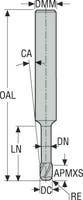 PINNFRÄS HM 170040R050.0-MEGA-64