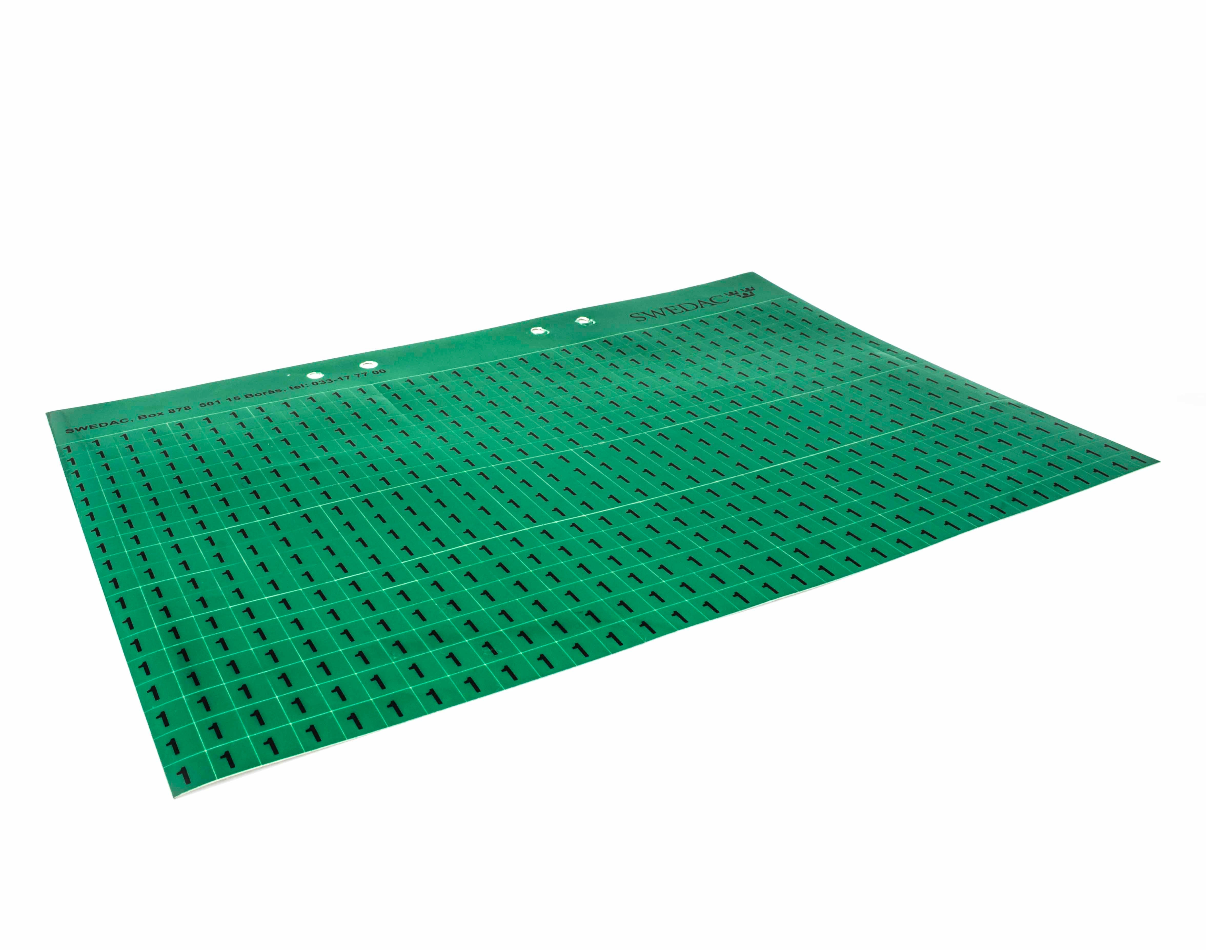 KALIBRERINGSARK GRÖN 9