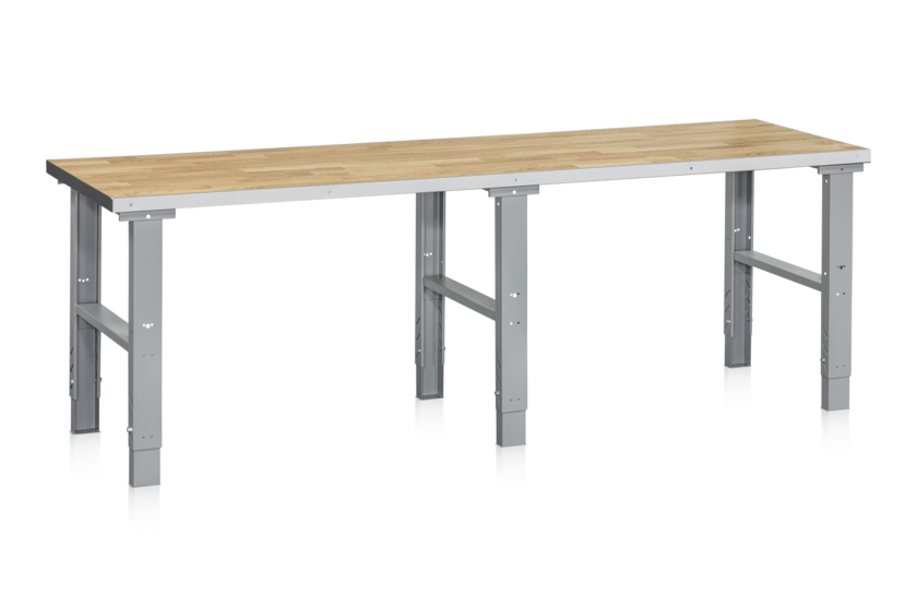 Arbetsbord HD 500, Ekparkett 2500x800