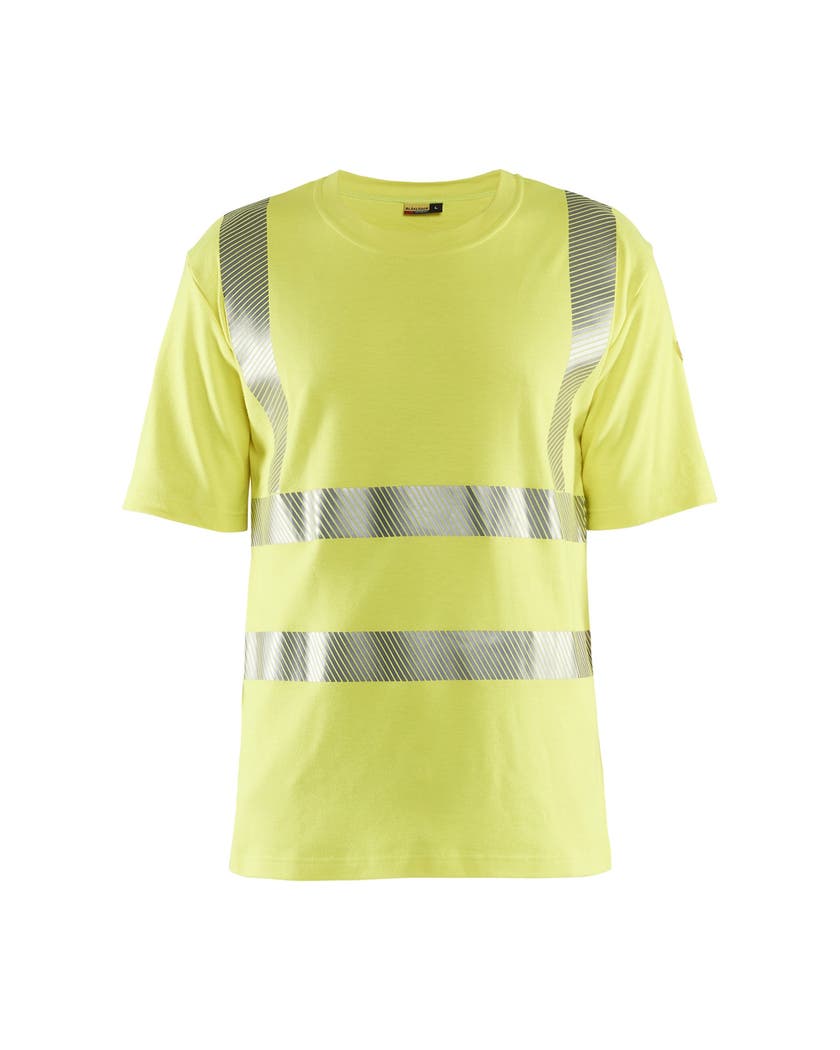 Multinorm T-shirt varselgul XL