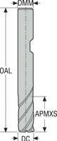 PINNFRÄS HM 554050SZ4.0-SIRON-AW