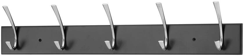 KROKLIST BALDER 5-KROK TRÄ SVA RT/KROM STRUKTUR 1 ST