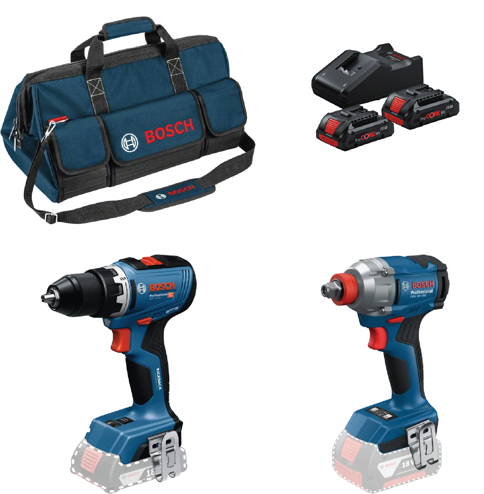 VERKTYGSVÄSKA INKL 06019N2120 06019N3200, 1600A01BA3