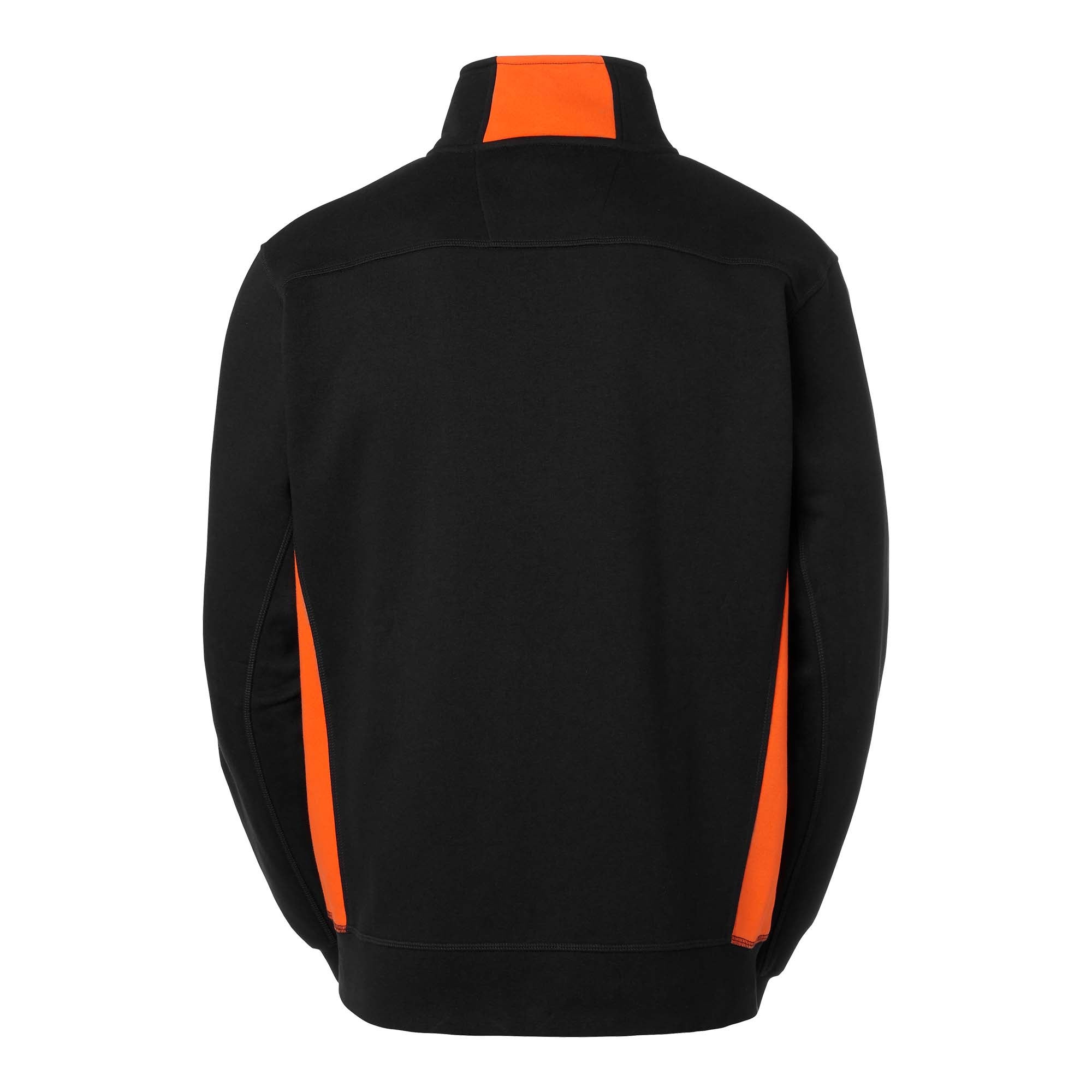 LINCOLN ZIP COLL ORANGE/BLÅ XS