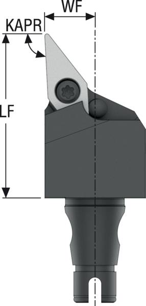 HÅLLARE QC16-SVJBL-11JET