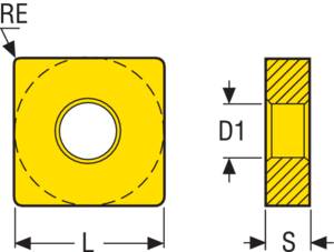 SKÄR SNMG120408-M3 TP40