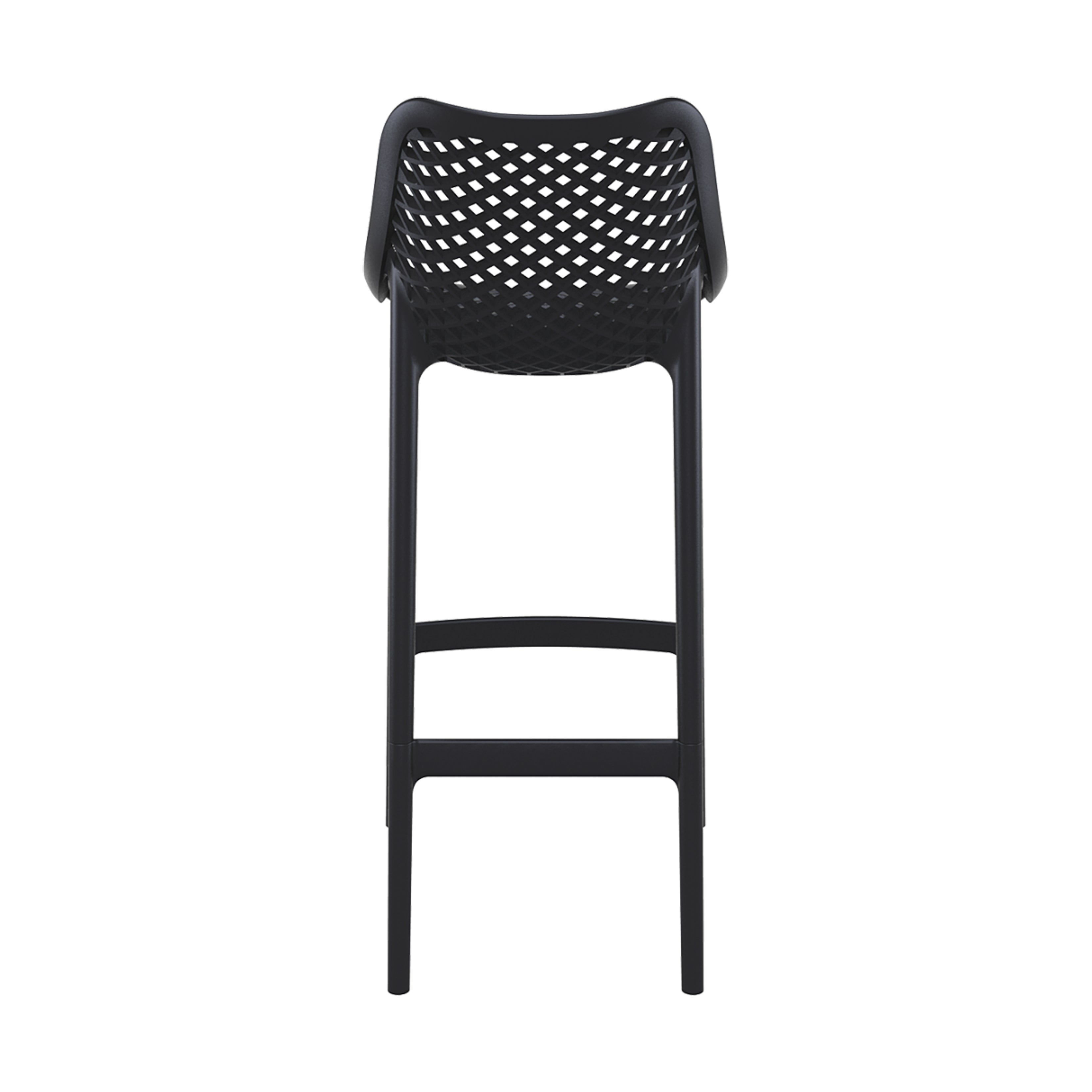 Air barstol 75 cm, svart