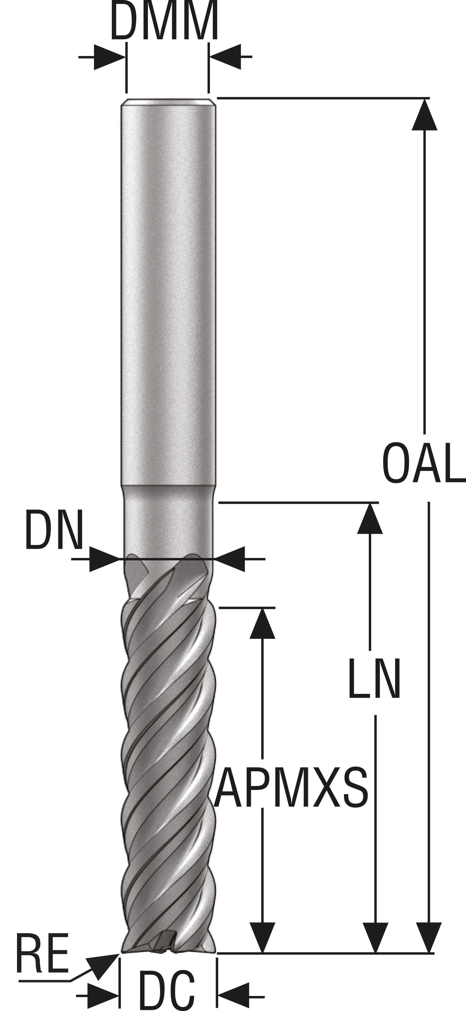 PINNFRÄS HM JS754100E3R100.0Z4 -HXT