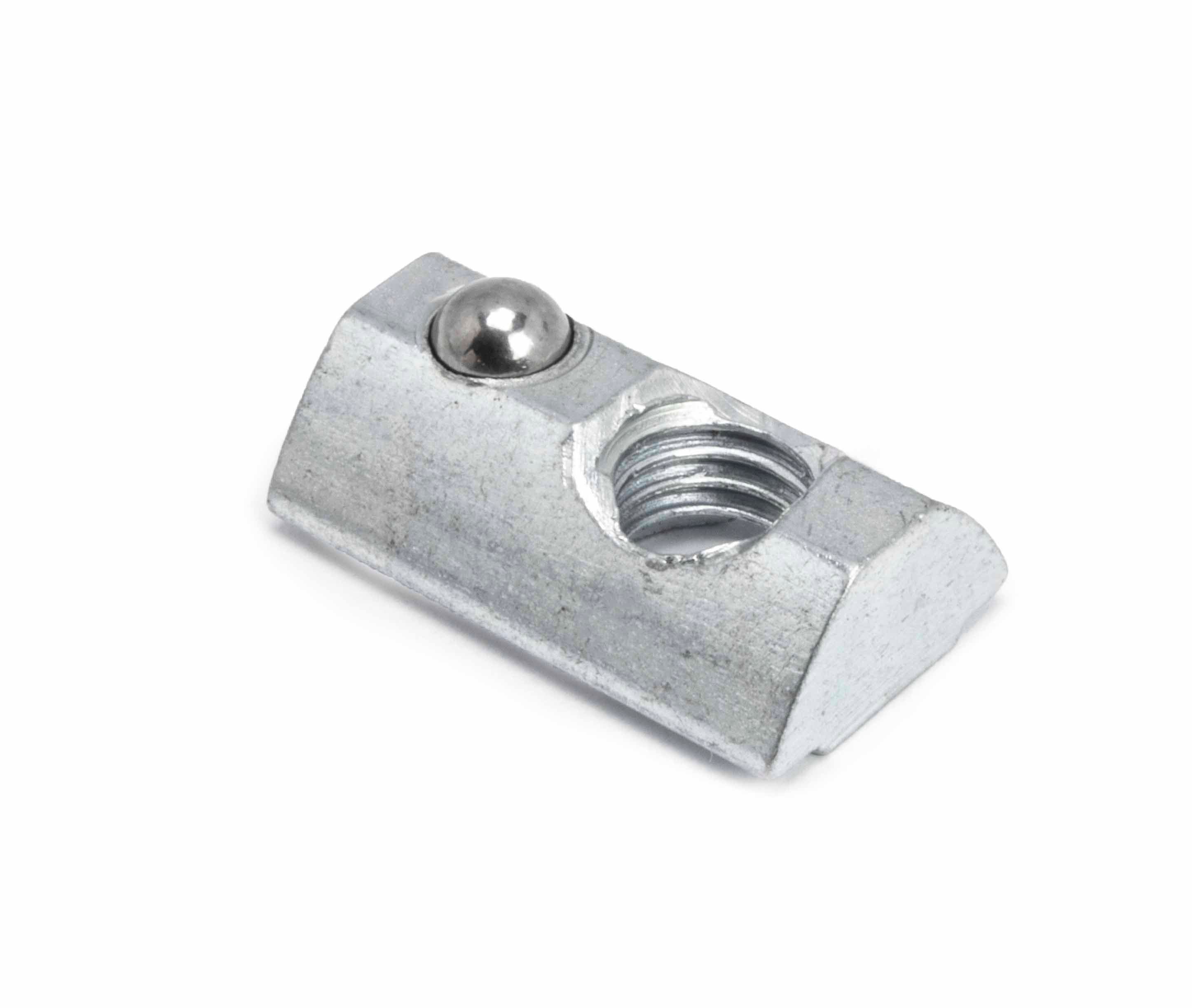 T-SPÅRMUTTER M6 M.KULA