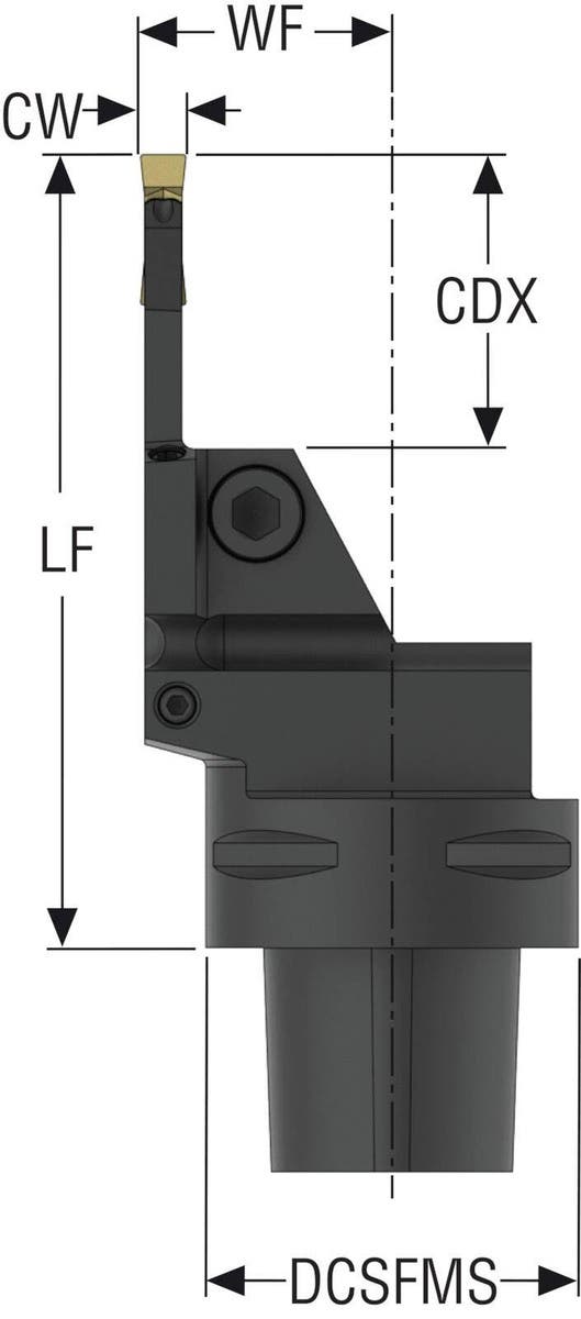 HÅLLARE C6-CFOL-45075-03-JETI