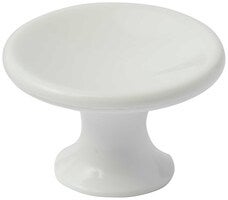 KNOPP ARILD PLAST VIT Ø40MM