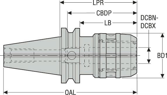 HÅLLARE CV40-UMC3.35-1000