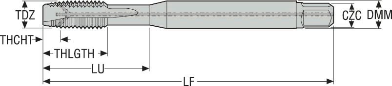 TAPP MTP-M10X1.50ISO6HX-TB-P00 3-A